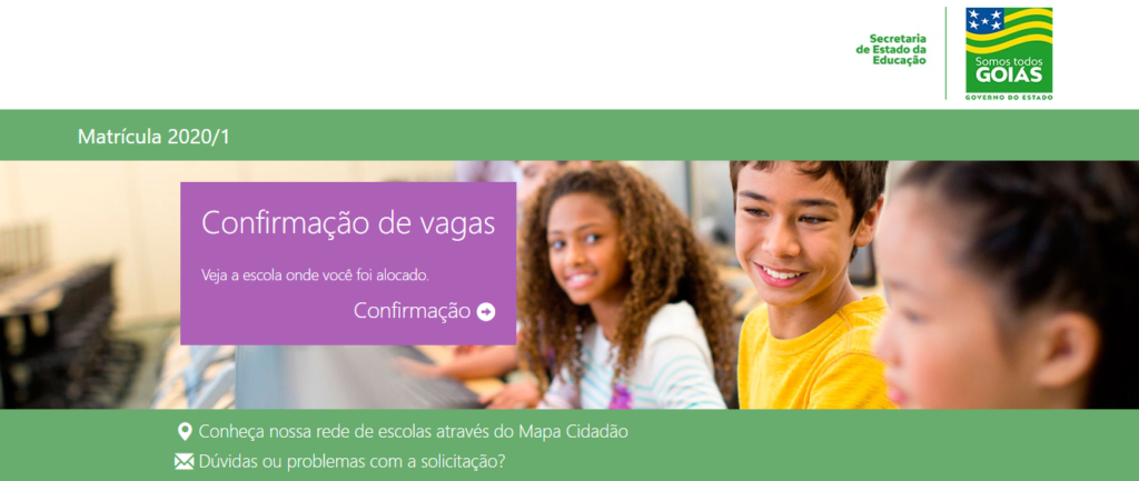 Matrícula Escolar Goiás 2021