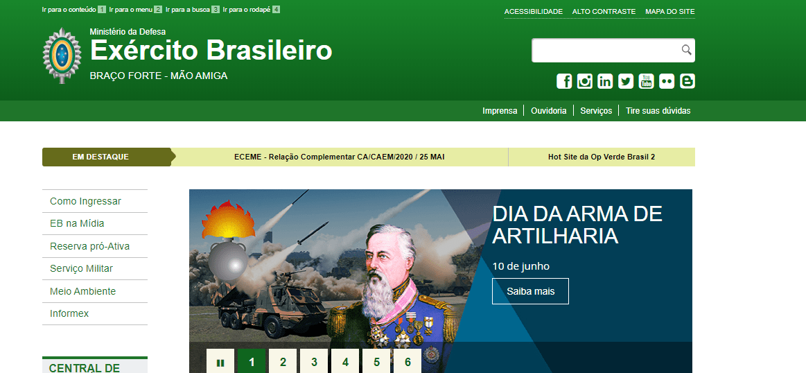 Inscrições Colégio Militar Belo Horizonte 2021